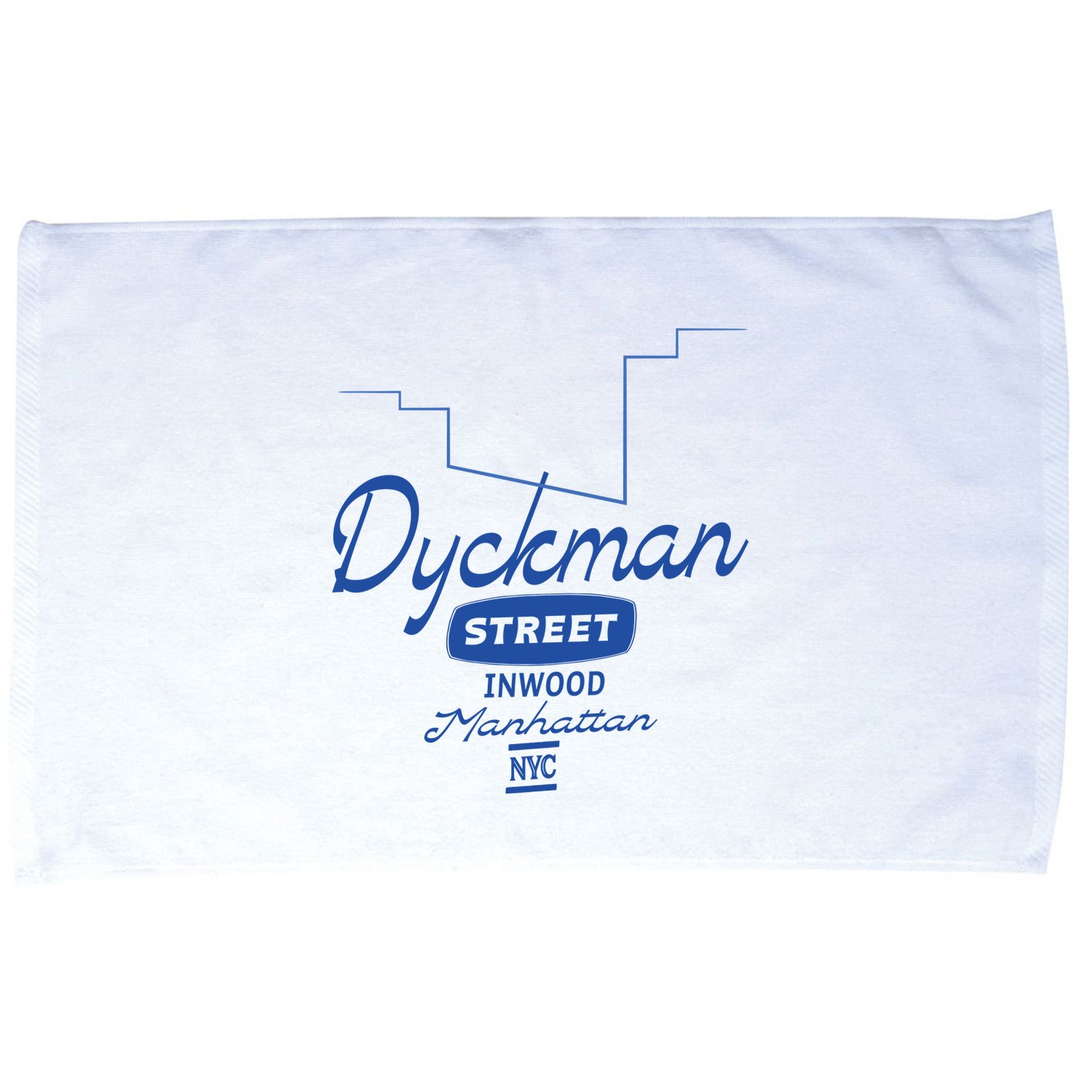 Dyckman Street Inwood Manhattan Microfiber Hand Towel