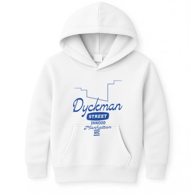Dyckman Street Inwood Manhattan Kids Hoodie