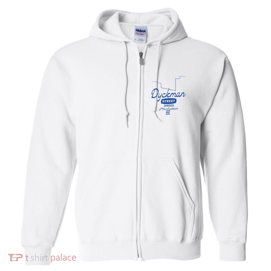 Dyckman Street Inwood Manhattan Full Zip Hoodie