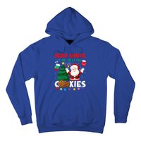 Dear Santa I Ate All Of The Christmas Cookies Baking Crew Gift Hoodie