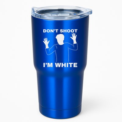 DonT Shoot IM White Tumbler
