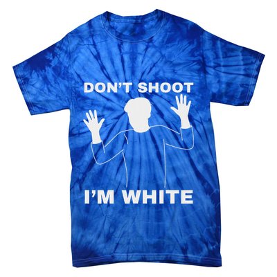 DonT Shoot IM White Tie-Dye T-Shirt