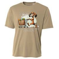 Dog Sometimes I Get Road Rage Walking Behind People Cooling Performance Crew T-Shirt