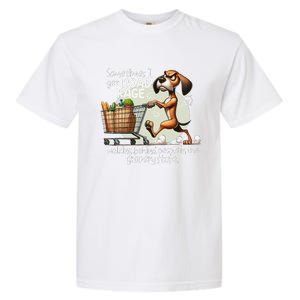 Dog Sometimes I Get Road Rage Walking Behind People Garment-Dyed Heavyweight T-Shirt