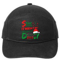 Dear Santa It WasnT Me IM Always At Dance Ballet Christmas 7-Panel Snapback Hat