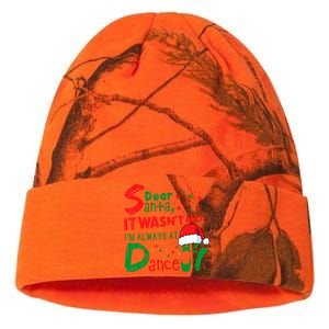 Dear Santa It WasnT Me IM Always At Dance Ballet Christmas Kati Licensed 12" Camo Beanie