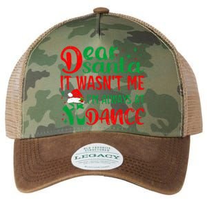 Dear Santa It WasnT Me IM Always At Dance Ballet Christmas Legacy Tie Dye Trucker Hat