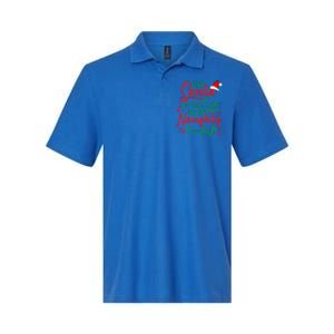 Dear Santa I'm Too Cute For The Naughty List Christmas Gift Softstyle Adult Sport Polo