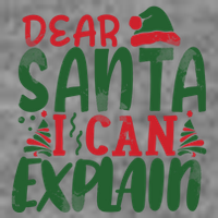 Dear Santa I Can Explain Funny Christmas Naughty Kids T-Shirt