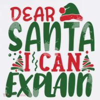 Dear Santa I Can Explain Funny Christmas Naughty 11oz C Handle Ceramic Mug