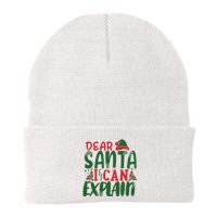 Dear Santa I Can Explain Funny Christmas Naughty Beanie