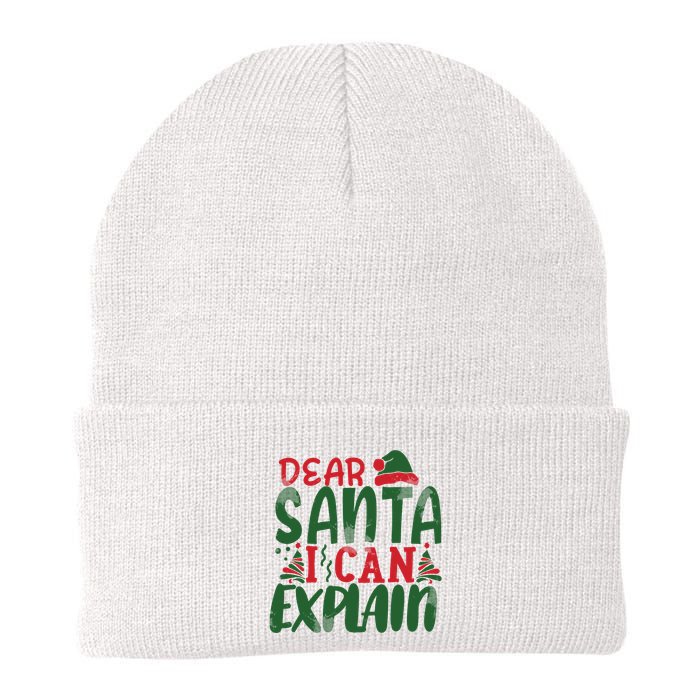 Dear Santa I Can Explain Funny Christmas Naughty Beanie
