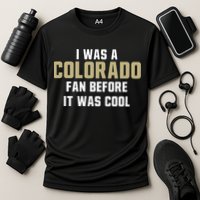 Deion Sanders I Was A Colorado Fan Before It Was Cool Performance Shirt
