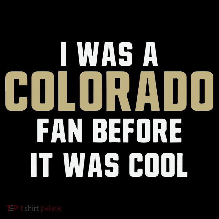 Deion Sanders I Was A Colorado Fan Before It Was Cool Tall T-Shirt