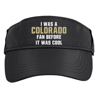Deion Sanders I Was A Colorado Fan Before It Was Cool Adult Drive Performance Visor