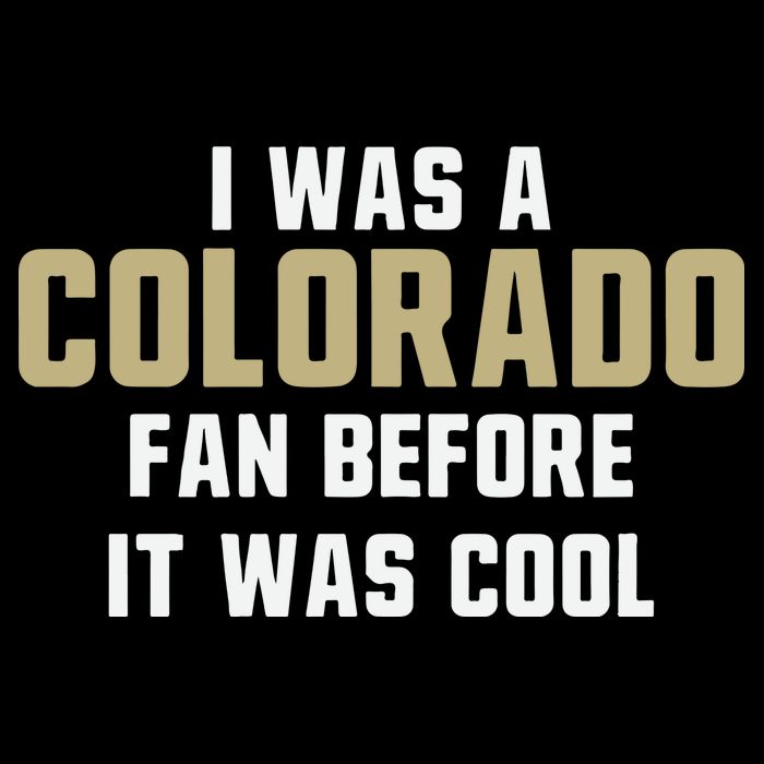 Deion Sanders I Was A Colorado Fan Before It Was Cool Flatbill Hat