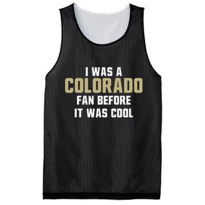 Deion Sanders I Was A Colorado Fan Before It Was Cool Mesh Reversible Basketball Jersey Tank