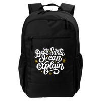 Dear Santa I Can Explain Christmas Holiday Funny Backpack