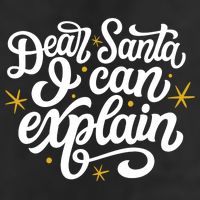 Dear Santa I Can Explain Christmas Holiday Funny Adult Drive Performance Visor