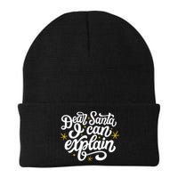 Dear Santa I Can Explain Christmas Holiday Funny Beanie