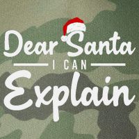 Dear Santa I Can Explain Legacy Tie Dye Trucker Hat