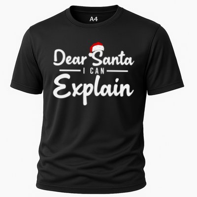 Dear Santa I Can Explain Performance Shirt