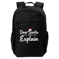 Dear Santa I Can Explain Backpack