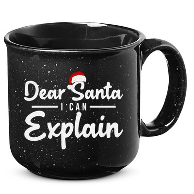 Dear Santa I Can Explain 15oz Campfire Ceramic Mug