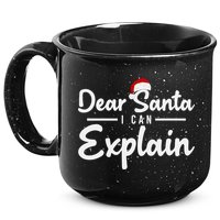 Dear Santa I Can Explain 15oz Campfire Ceramic Mug