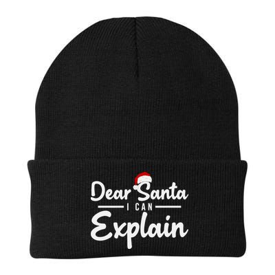 Dear Santa I Can Explain Beanie
