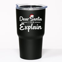 Dear Santa I Can Explain Tumbler