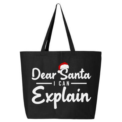 Dear Santa I Can Explain 25L Jumbo Tote