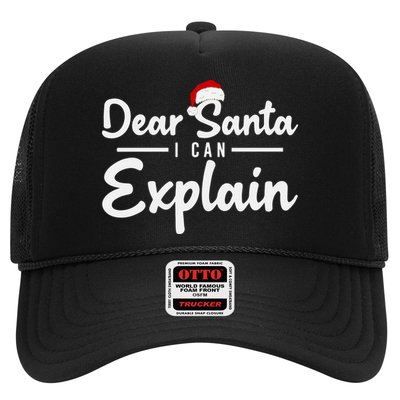Dear Santa I Can Explain Trucker Hat