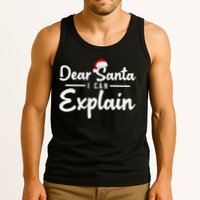 Dear Santa I Can Explain Tank Top