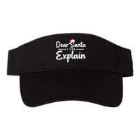 Dear Santa I Can Explain Visor