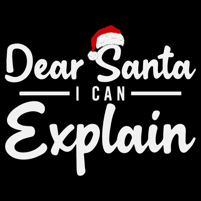 Dear Santa I Can Explain Visor