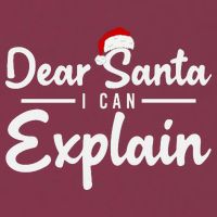 Dear Santa I Can Explain 16oz Travel Tumbler