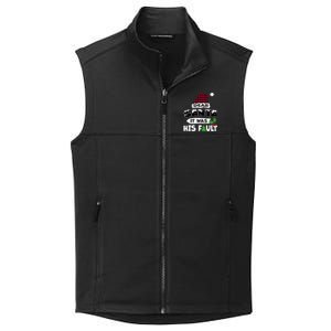 Dear Santa It Was His Fault His And Her Christmas Great Gift Collective Smooth Fleece Vest