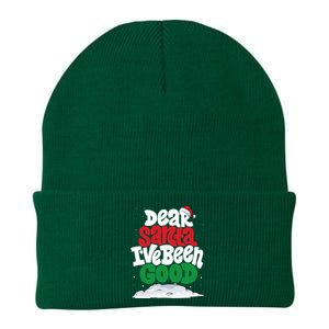 Dear Santa IVe Been Good Pajama Costume Family Matching Knit Cap Winter Beanie