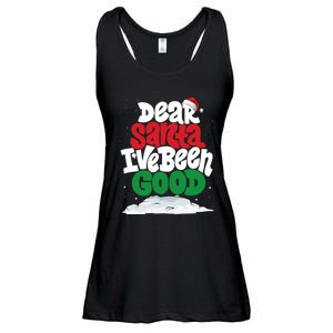 Dear Santa IVe Been Good Pajama Costume Family Matching Ladies Essential Flowy Tank