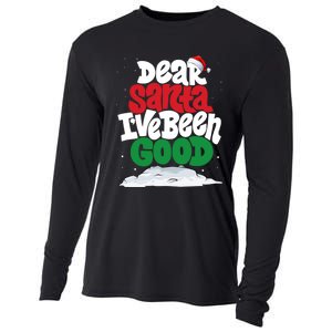 Dear Santa IVe Been Good Pajama Costume Family Matching Cooling Performance Long Sleeve Crew