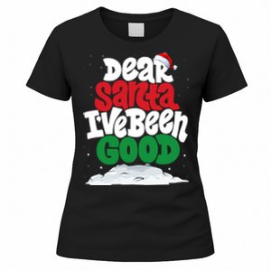 Dear Santa IVe Been Good Pajama Costume Family Matching Women's T-Shirt