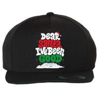 Dear Santa IVe Been Good Pajama Costume Family Matching Wool Snapback Cap