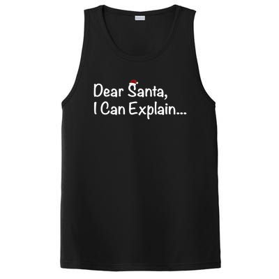 Dear Santa I Can Explain… Gift PosiCharge Competitor Tank