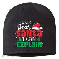 Dear Santa I Can Explain Funny Christmas List Xmas Pajamas Sustainable Beanie
