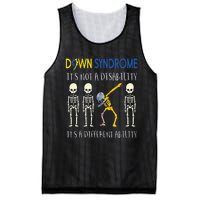 Down Syndrome Its A Different Ability Funny Down Syndrome Mesh Reversible Basketball Jersey Tank