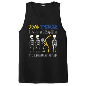 Down Syndrome Its A Different Ability Funny Down Syndrome PosiCharge Competitor Tank