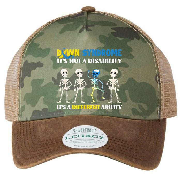 Down Syndrome Its Not A Disability Its A Different Ability Legacy Tie Dye Trucker Hat