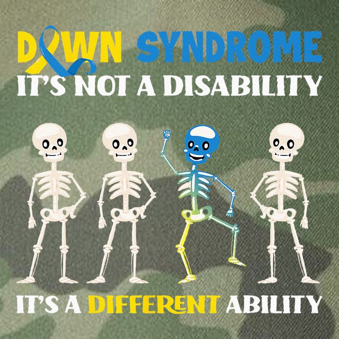 Down Syndrome Its Not A Disability Its A Different Ability Legacy Tie Dye Trucker Hat