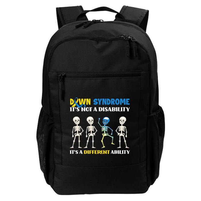 Down Syndrome Its Not A Disability Its A Different Ability Backpack